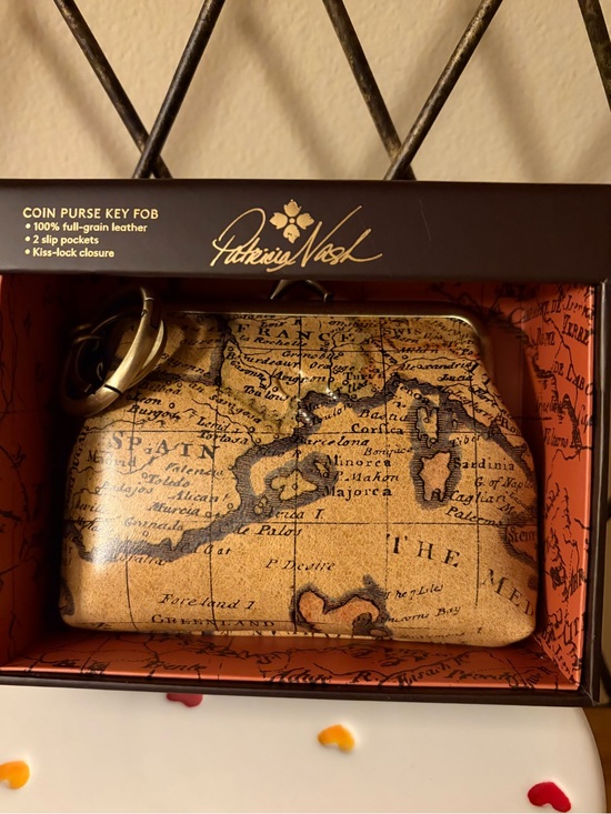 Patricia Nash Handbags - Patricia Nash Map Coin Purse